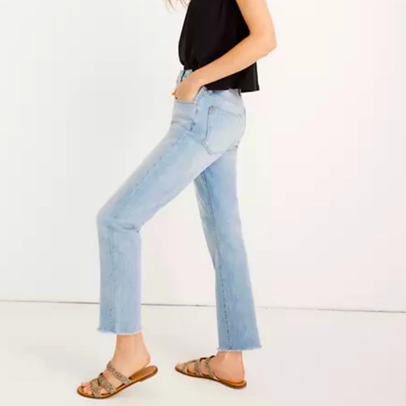 Madewell Denim - Madewell slim crop boyjean 29
